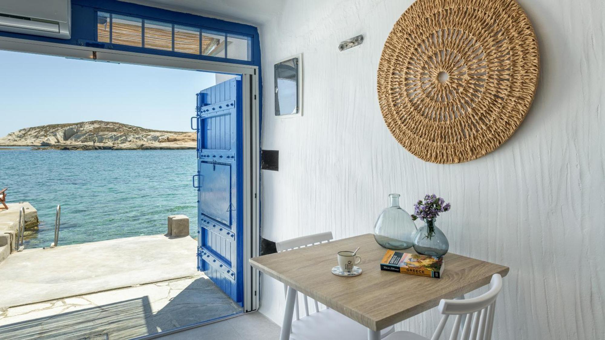Esperanza Boathouses Mandrakia Esterno foto
